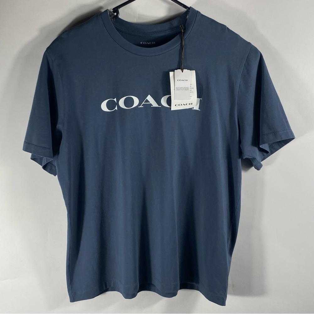 Coach Essential Tshirt C9693 ORION BLUE size L NWT